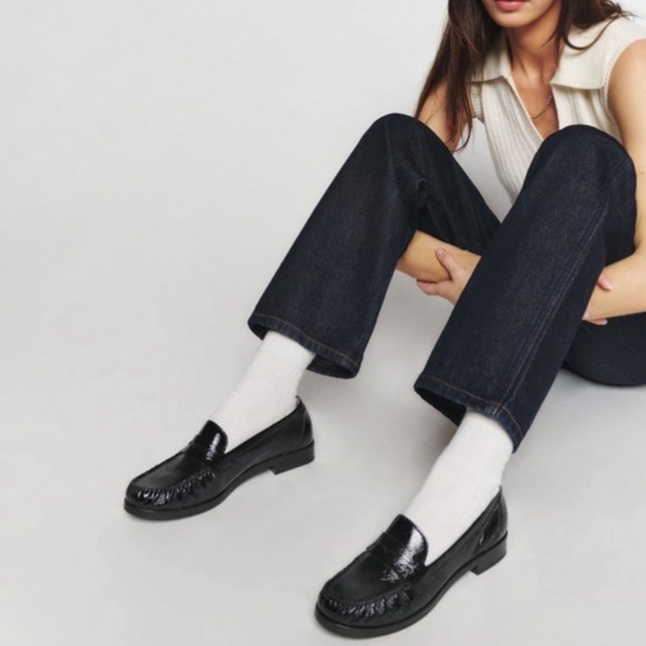 ReformationAni Ruched loafer